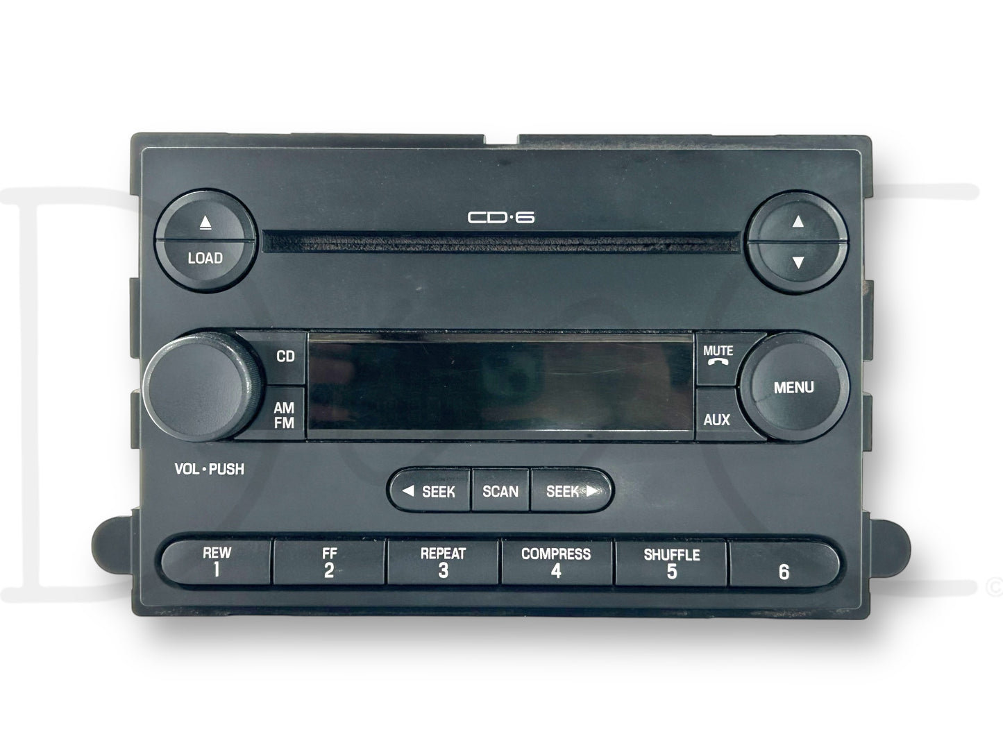 05-07 Ford F250 F350 Radio Head Unit AM/FM 6 CD Changer OEM 5C3T-18C815-Cc