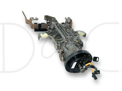 05-07 Ford F250 F350 Lariat Tilt Steering Column Auto W/ Key & Clockspring OE