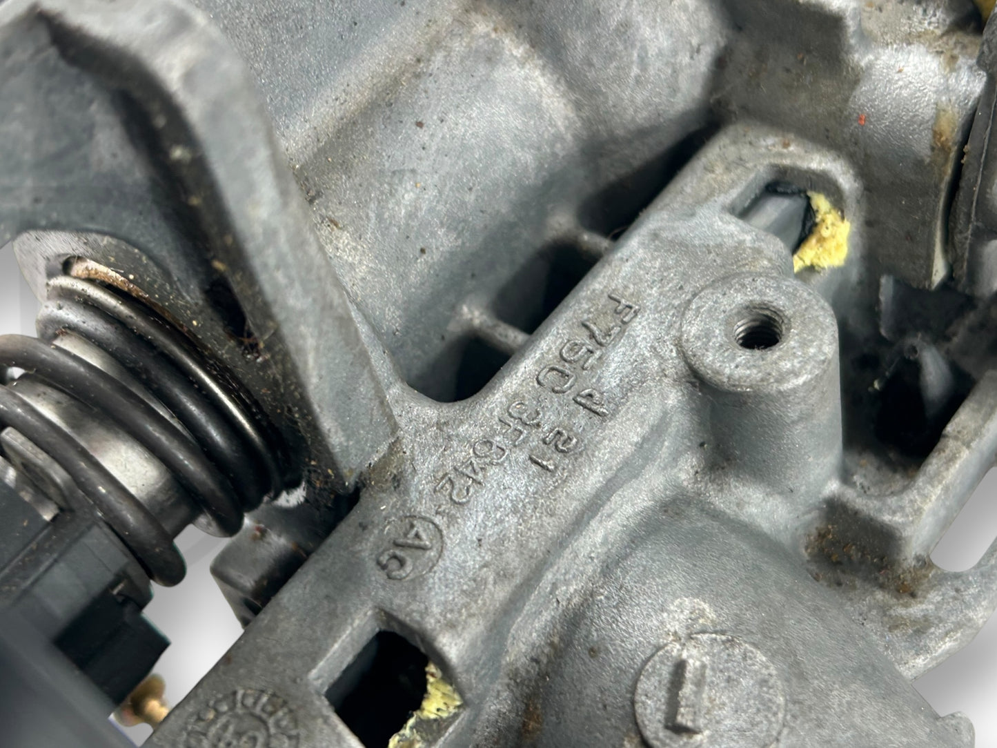 05-07 Ford F250 F350 Lariat Tilt Steering Column Auto W/ Key & Clockspring OE