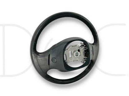 05-07 Ford F250 F350 Lariat Black Leather Steering Wheel W/ Cruise Audio HVAC