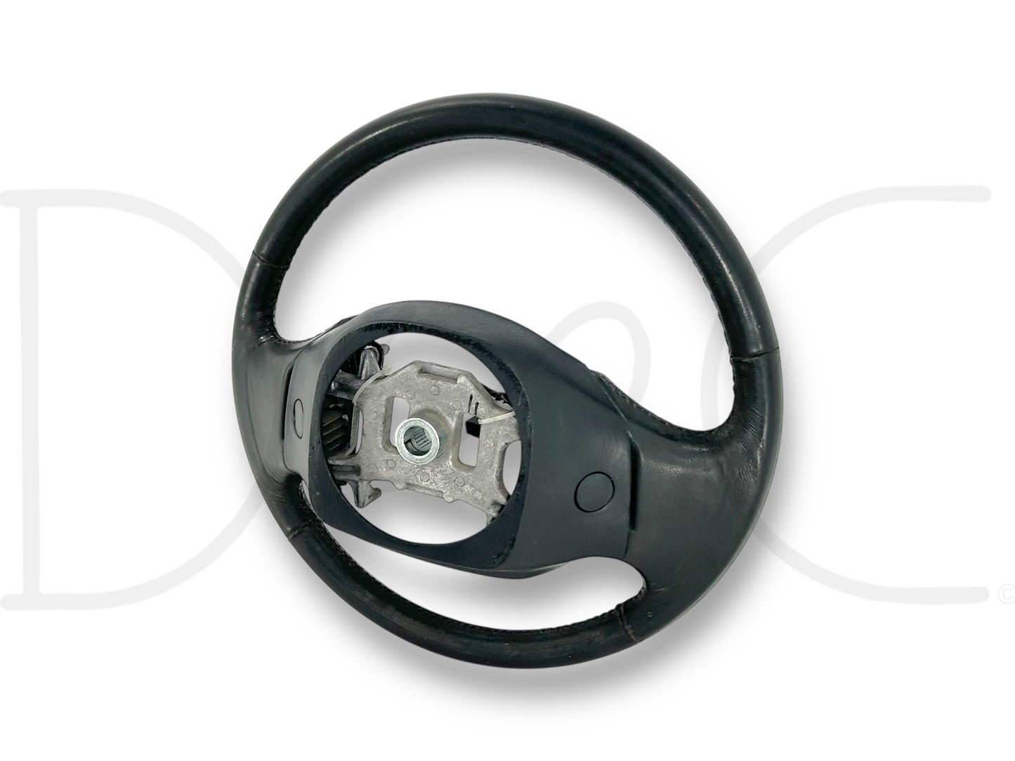 05-07 Ford F250 F350 Lariat Black Leather Steering Wheel W/ Cruise Audio HVAC