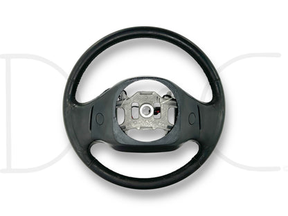 05-07 Ford F250 F350 Lariat Black Leather Steering Wheel W/ Cruise Audio HVAC