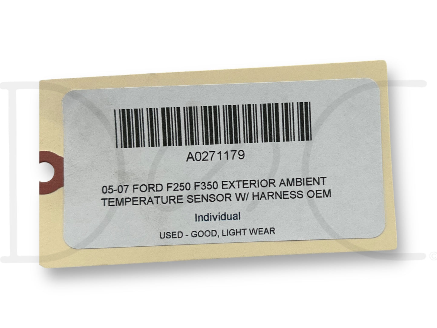 05-07 Ford F250 F350 Exterior Ambient Temperature Sensor W/ Harness OEM