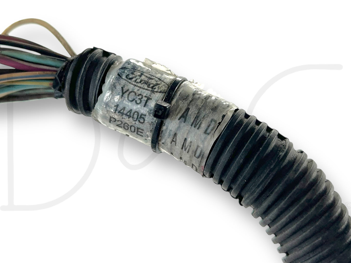99-01 Ford F250 F350 7.3 Diesel 156" Rear Frame Wiring Harness YC3T-14405-P260G