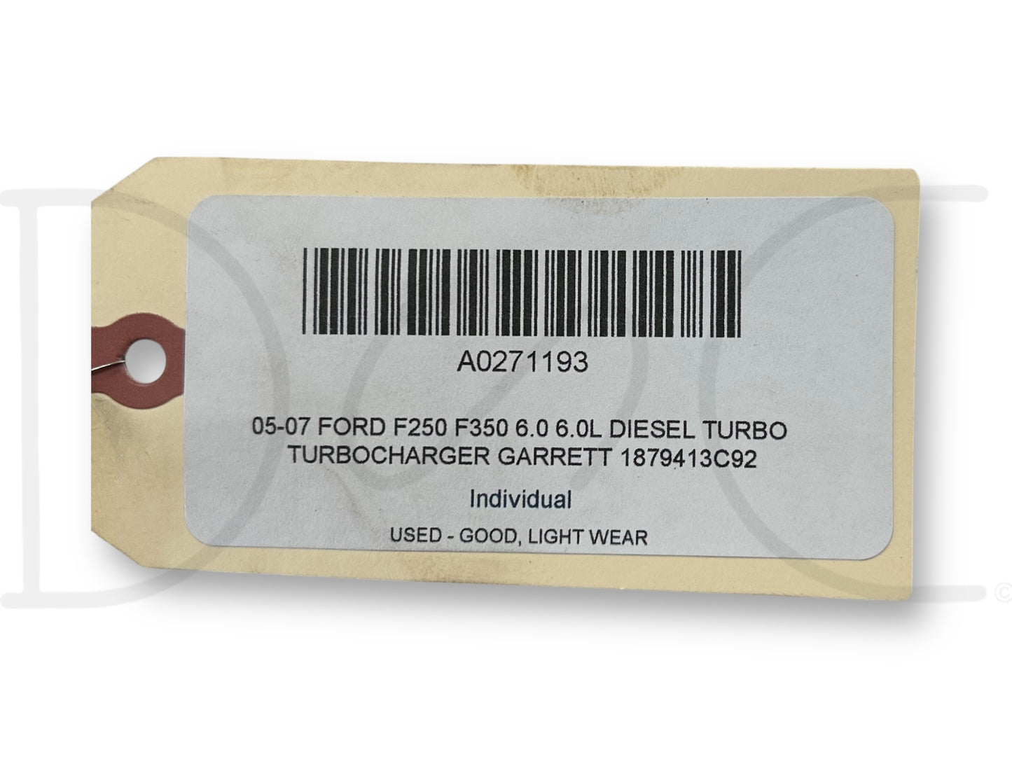 05-07 Ford F250 F350 6.0 6.0L Diesel Turbo Turbocharger Garrett 1879413C92