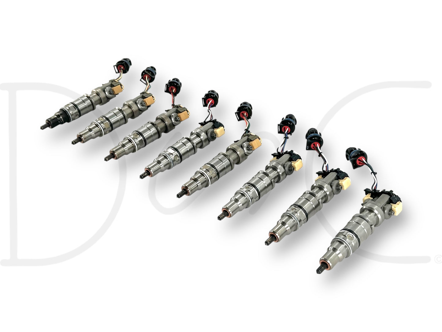 03-07 Ford F250 F350 6.0 6.0L Diesel Fuel Injector Set (8) Injectors *Cores*