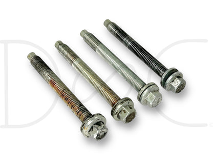 03-07 Ford F250 F350 6.0 6.0L Diesel Power Steering Pump Bolts Bolt Set 4 OE