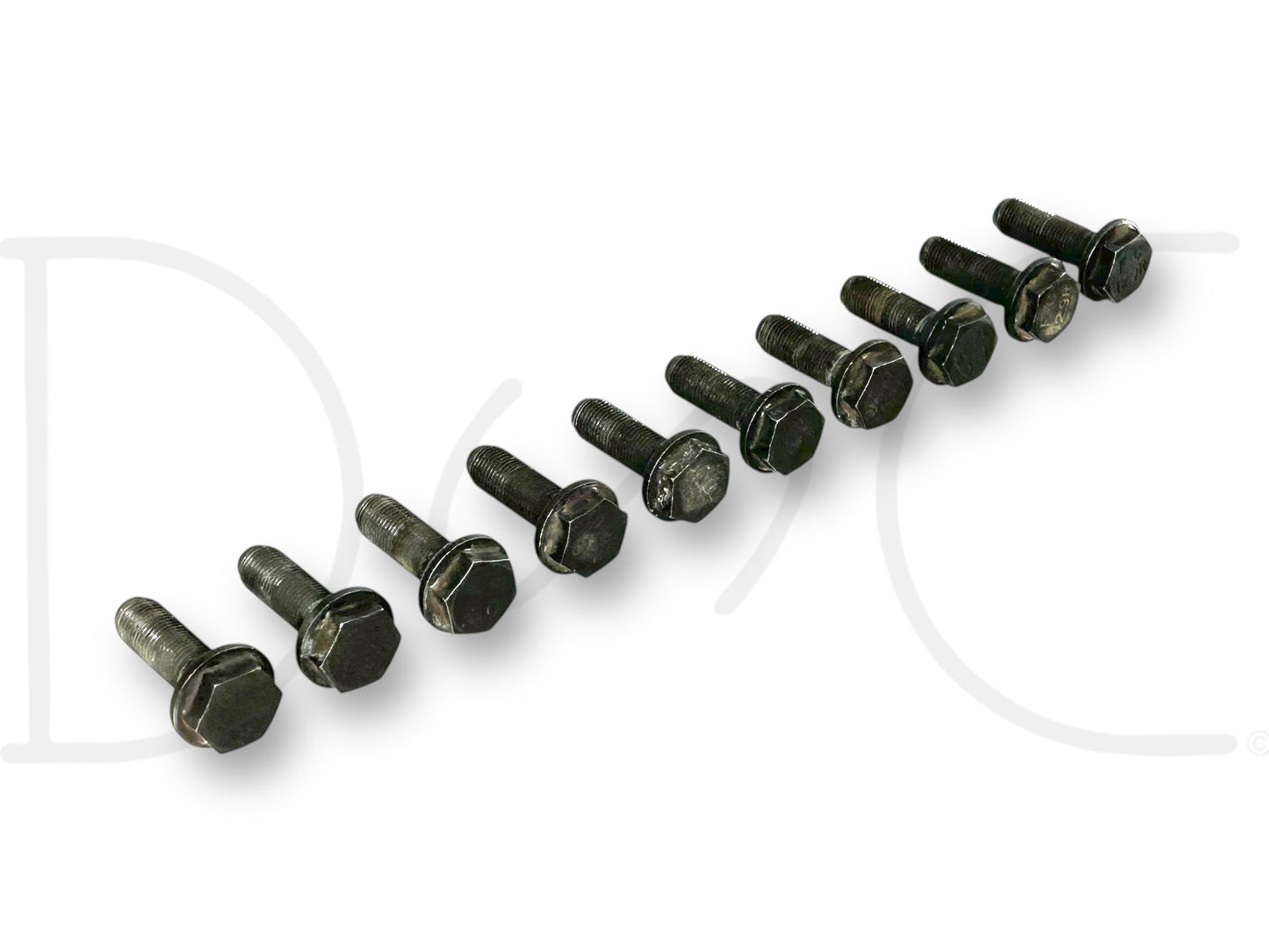 03-07 Ford F250 F350 6.0 6.0L Diesel Flex Plate Flexplate Bolts Bolt Set (10)