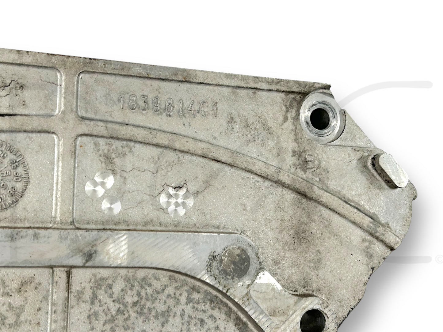 03-10 Ford F250 F350 6.0 6.4 5R110 Auto Trans Rear Engine Adapter Plate OEM
