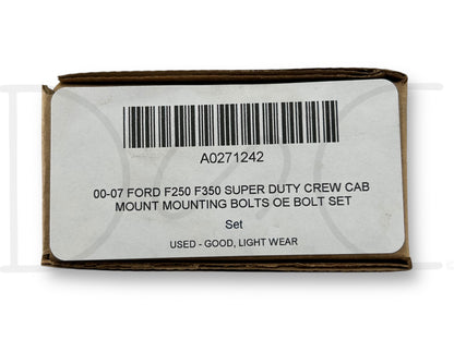 00-07 Ford F250 F350 Super Duty Crew Cab Mount Mounting Bolts OE Bolt Set