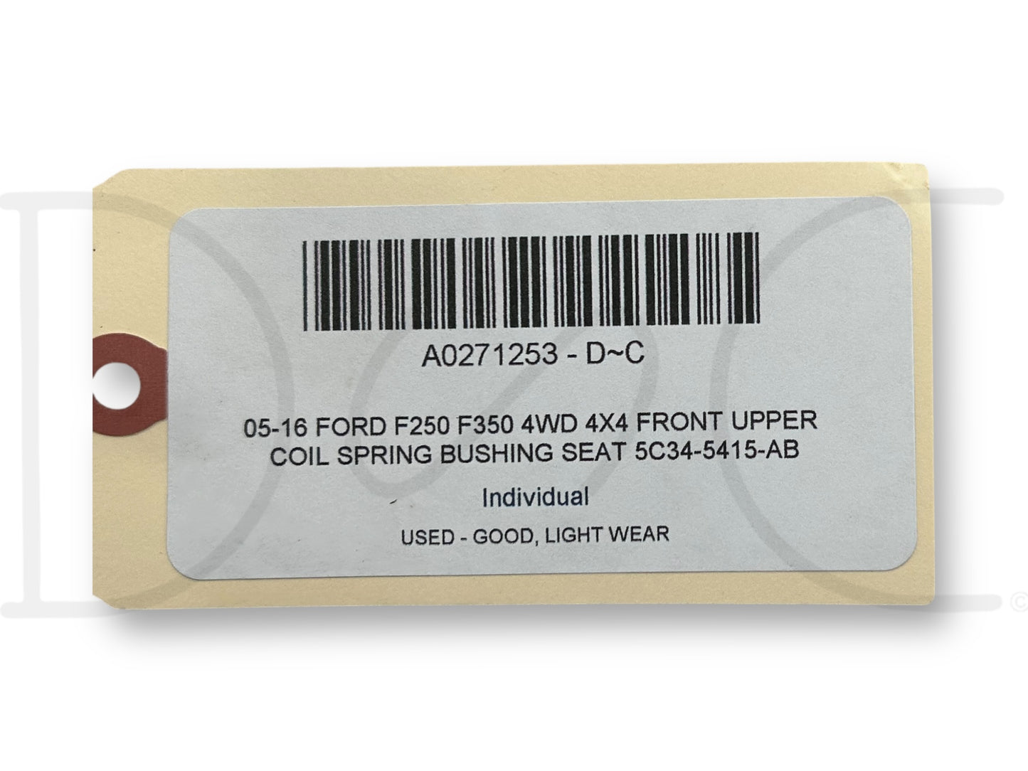 05-16 Ford F250 F350 4WD 4X4 Front Upper Coil Spring Bushing Seat 5C34-5415-AB