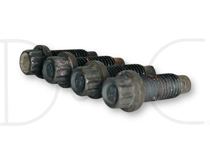 99-10 Ford Super Duty F250 F350 Driveshaft To Flange Bolts OEM Bolt Set (4)