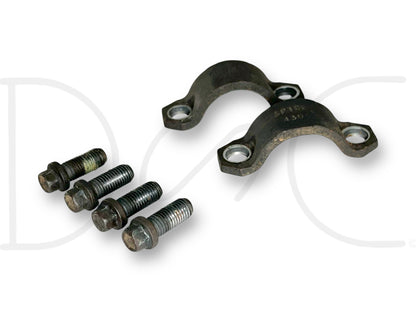 99-10 Ford F250 F350 Front Driveshaft To Axle Bolts U-Joint Straps OE Bolt Set