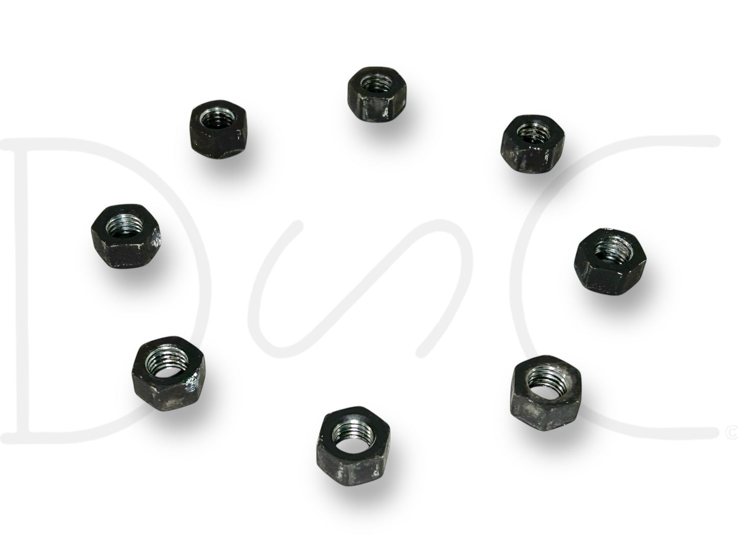 99-10 Ford F350 Dually 4X4 Front Axle Spacer Adapter Hardware Nuts Set [8] OE