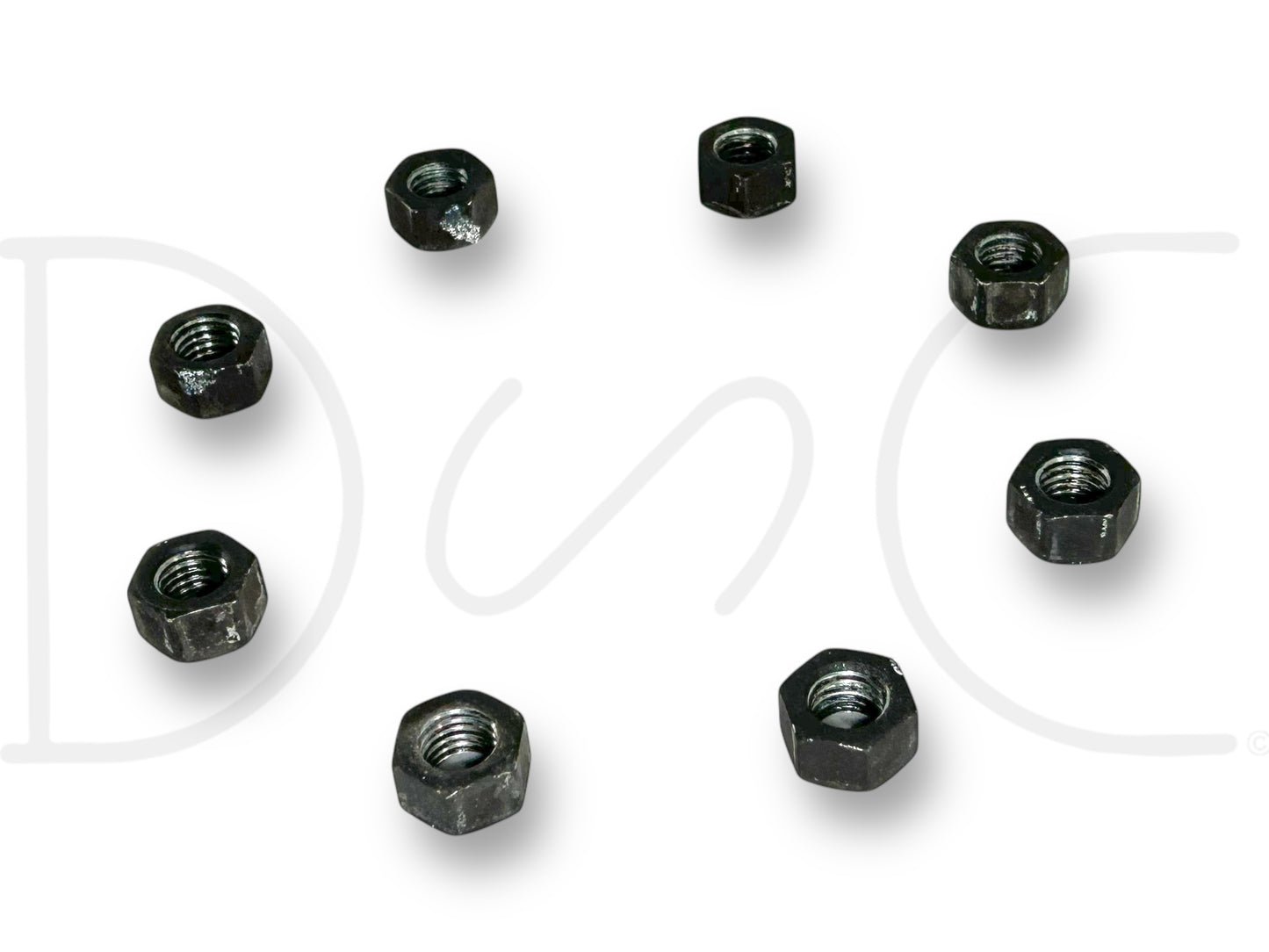 99-10 Ford F350 Dually 4X4 Front Axle Spacer Adapter Hardware Nuts Set [8] OE