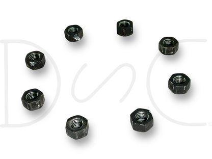 99-10 Ford F350 Dually 4X4 Front Axle Spacer Adapter Hardware Nuts Set [8] OE
