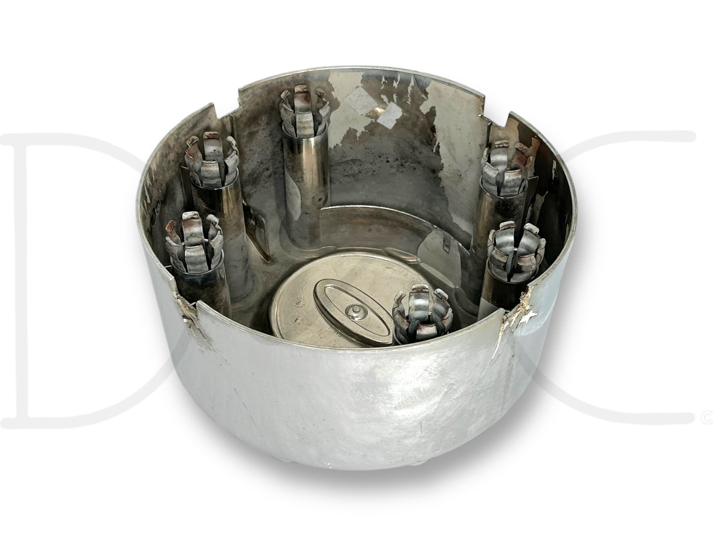 05-16 Ford F350 DRW Dually Rear Wheel Center Hub Cap Hubcap Chrome OEM