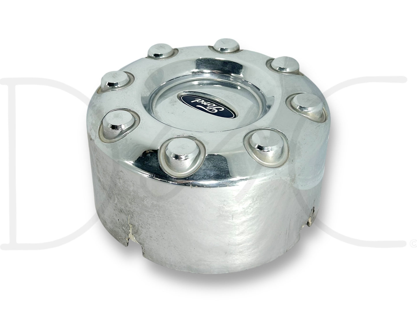 05-16 Ford F350 DRW Dually Rear Wheel Center Hub Cap Hubcap Chrome OEM