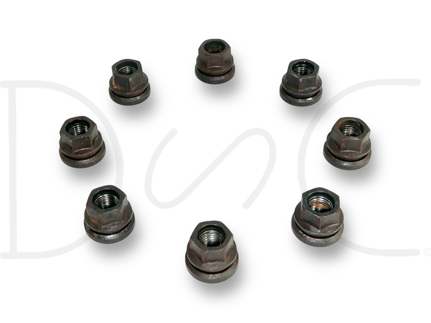 03-16 Ford F250 F350 Lug Nuts Set Of 8 Fine Thread OEM Lug Nut Set M14-1.5