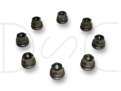 03-16 Ford F250 F350 Lug Nuts Set Of 8 Fine Thread OEM Lug Nut Set M14-1.5