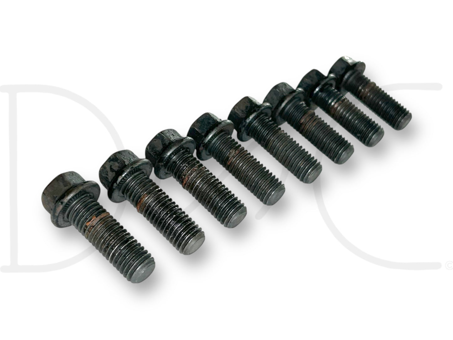 99-16 Ford F250 F350 DRW DANA 80 Rear Axle Shaft Flange Bolt Set 8 OEM Bolts