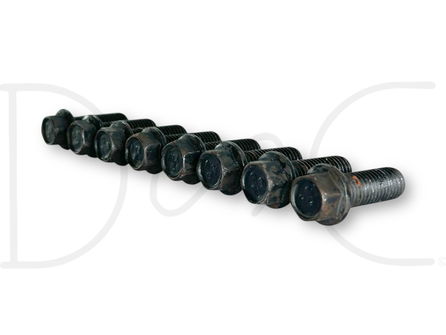 99-16 Ford F250 F350 DRW DANA 80 Rear Axle Shaft Flange Bolt Set 8 OEM Bolts