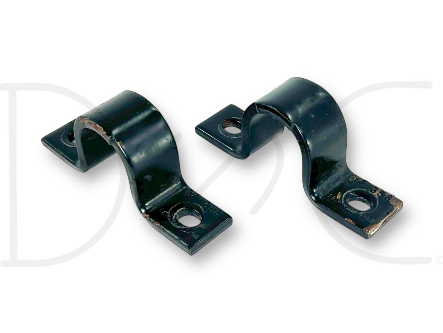 99-10 Ford F350 DRW Dually Rear Axle Sway Bar Stabilizer Mount Bracket Set