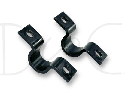 99-10 Ford F350 DRW Dually Rear Axle Sway Bar Stabilizer Mount Bracket Set