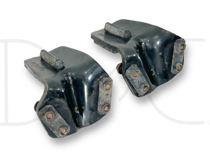99-16 Ford F250 F350 Rear Auxiliary Leaf Spring Overload Bracket Set OE