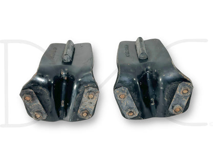 99-16 Ford F250 F350 Rear Auxiliary Leaf Spring Overload Bracket Set OE