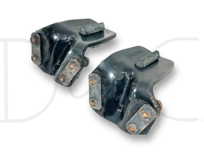 99-16 Ford F250 F350 Rear Auxiliary Leaf Spring Overload Bracket Set OE