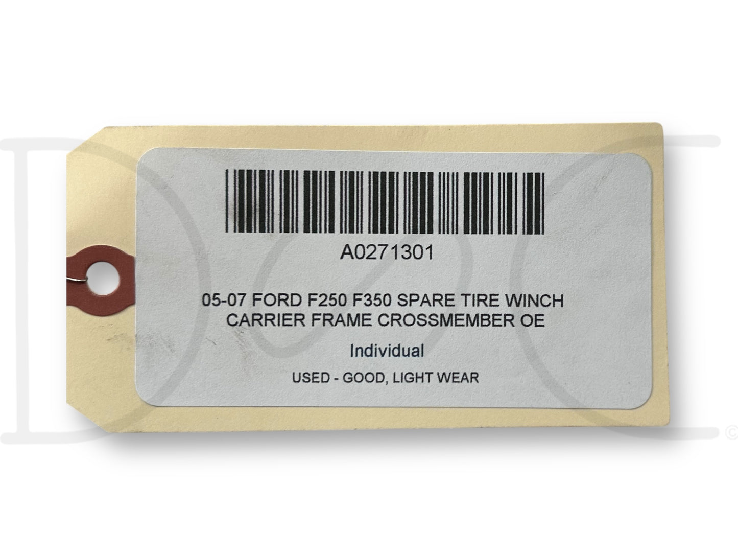 05-07 Ford F250 F350 Spare Tire Winch Carrier Frame Crossmember OE
