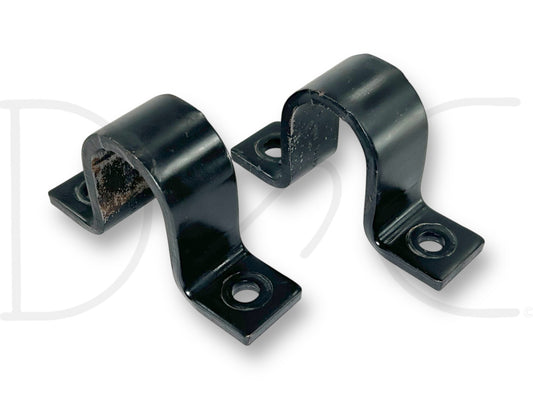 05-07 Ford F250 F350 Front Axle Sway Bar Bushing Brackets Bracket Set OE