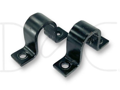 05-07 Ford F250 F350 Front Axle Sway Bar Bushing Brackets Bracket Set OE