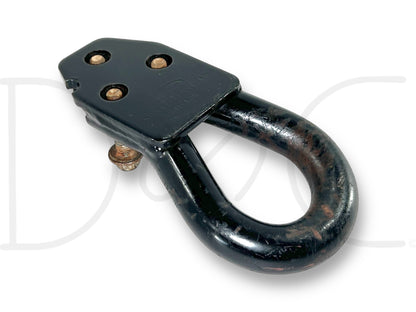 00-07 Ford F250 F350 Tow Hook Recovery Loop Black W/ Bolts 5C34-17A954-AB