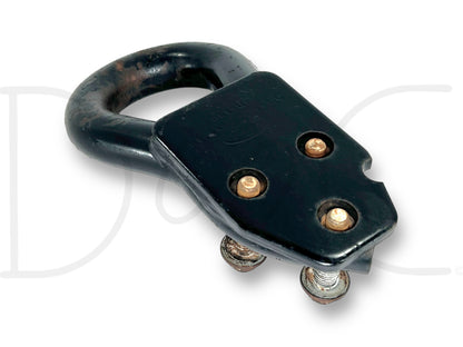 00-07 Ford F250 F350 Tow Hook Recovery Loop Black W/ Bolts 5C34-17A954-AB