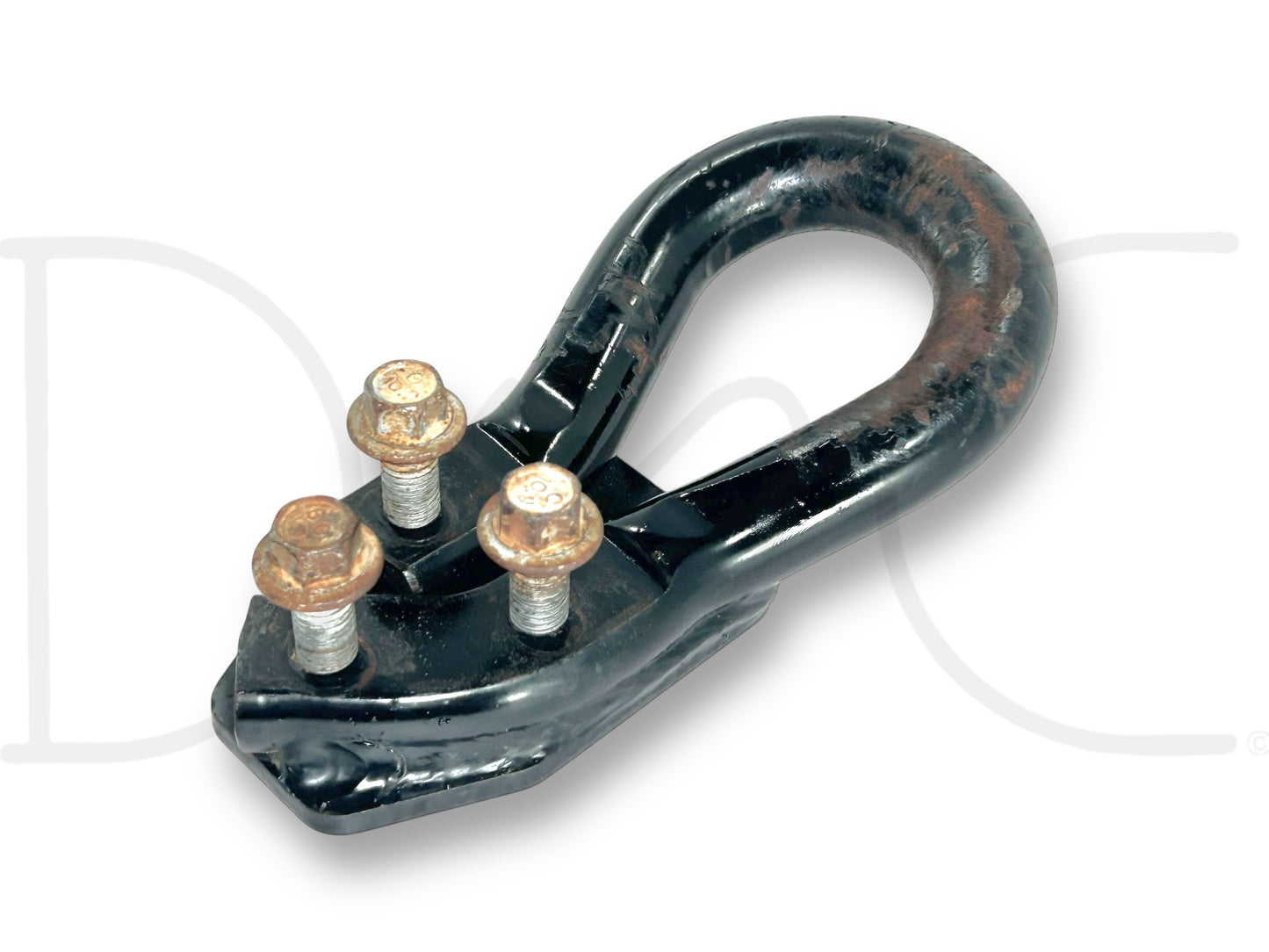 00-07 Ford F250 F350 Tow Hook Recovery Loop Black W/ Bolts 5C34-17A954-AB