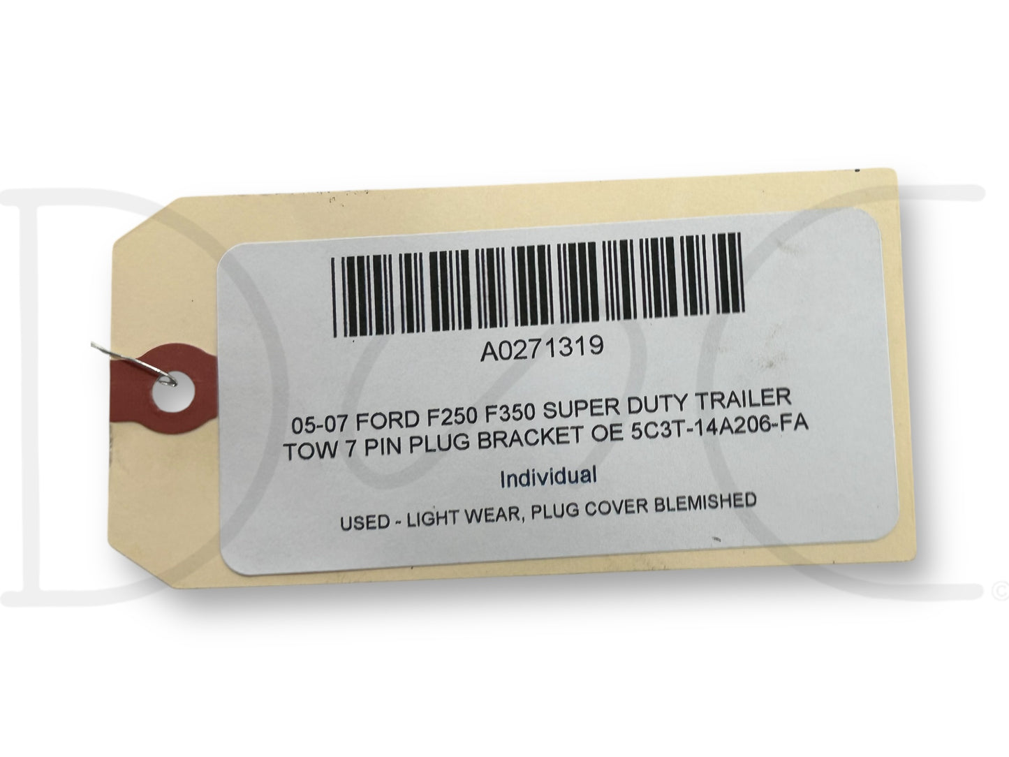 05-07 Ford F250 F350 Super Duty Trailer Tow 7 Pin Plug Bracket OE 5C3T-14A206-Fa