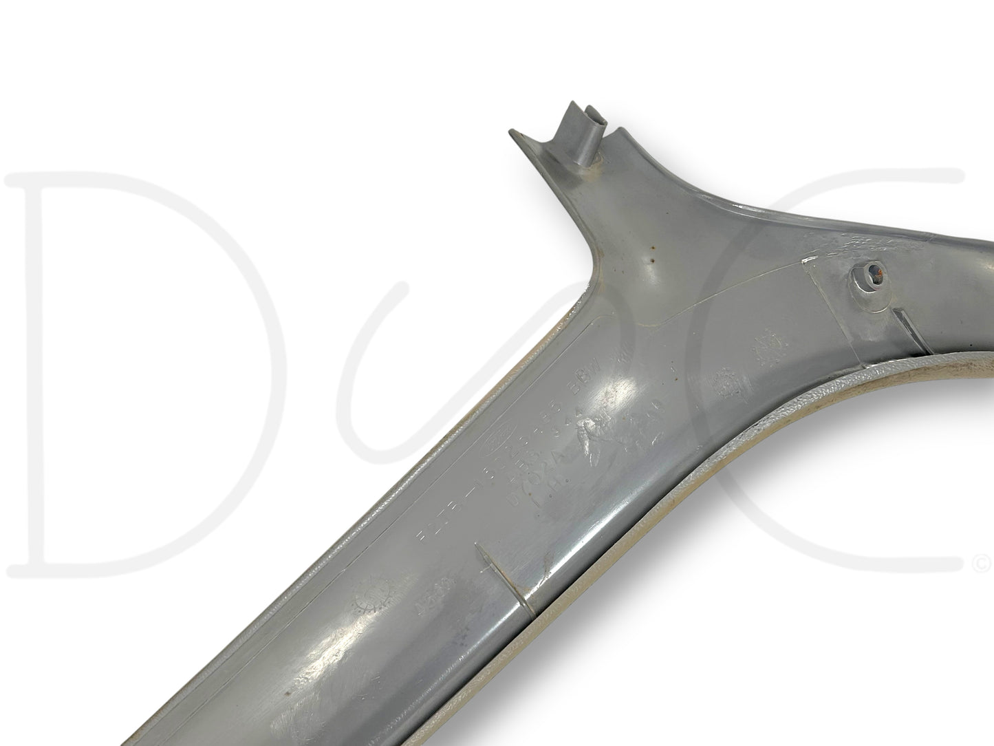 92-97 Ford F250 F350 LH Driver A Pillar Trim Panel Gray F2Tb-15025A85-Bbw *Blem*