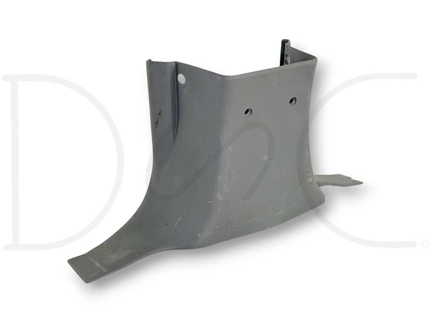 94-97 Ford F250 F350 LH Left Driver Lower B Pillar Trim Kick Panel Opal Gray OE