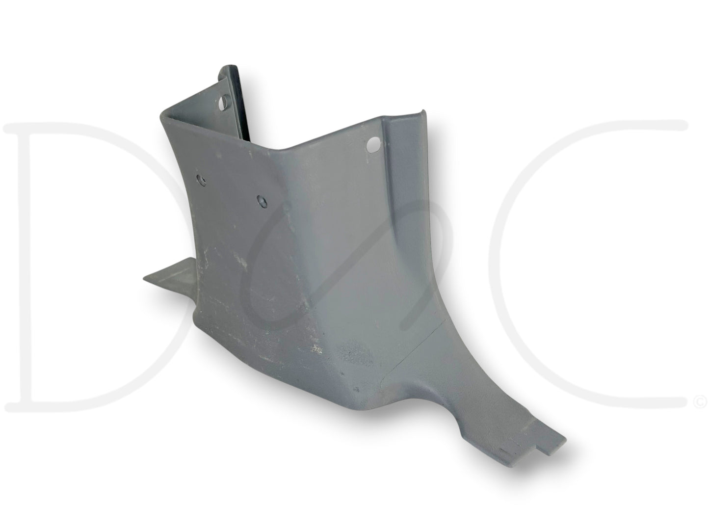 94-97 Ford F250 F350 LH Left Driver Lower B Pillar Trim Kick Panel Opal Gray OE