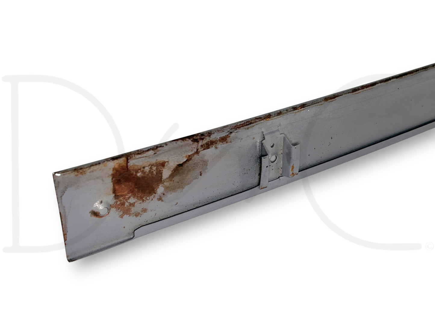 92-97 Ford F250 F350 Rear Interior Headliner Molding Upper Trim Opal Gray
