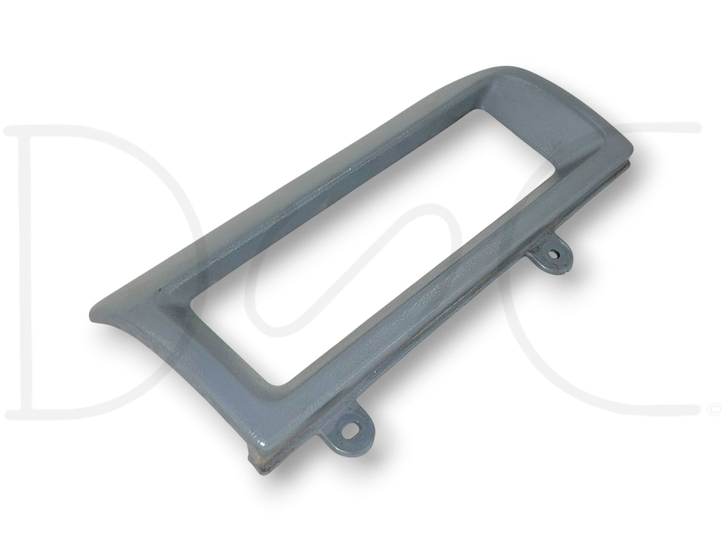 92-97 Ford F250 F350 Climate Control Dash Bezel Surround Trim Panel Opal Gray OE