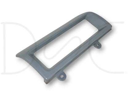 92-97 Ford F250 F350 Climate Control Dash Bezel Surround Trim Panel Opal Gray OE