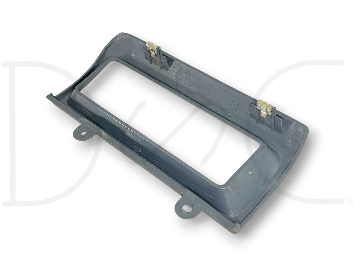 92-97 Ford F250 F350 Climate Control Dash Bezel Surround Trim Panel Opal Gray OE