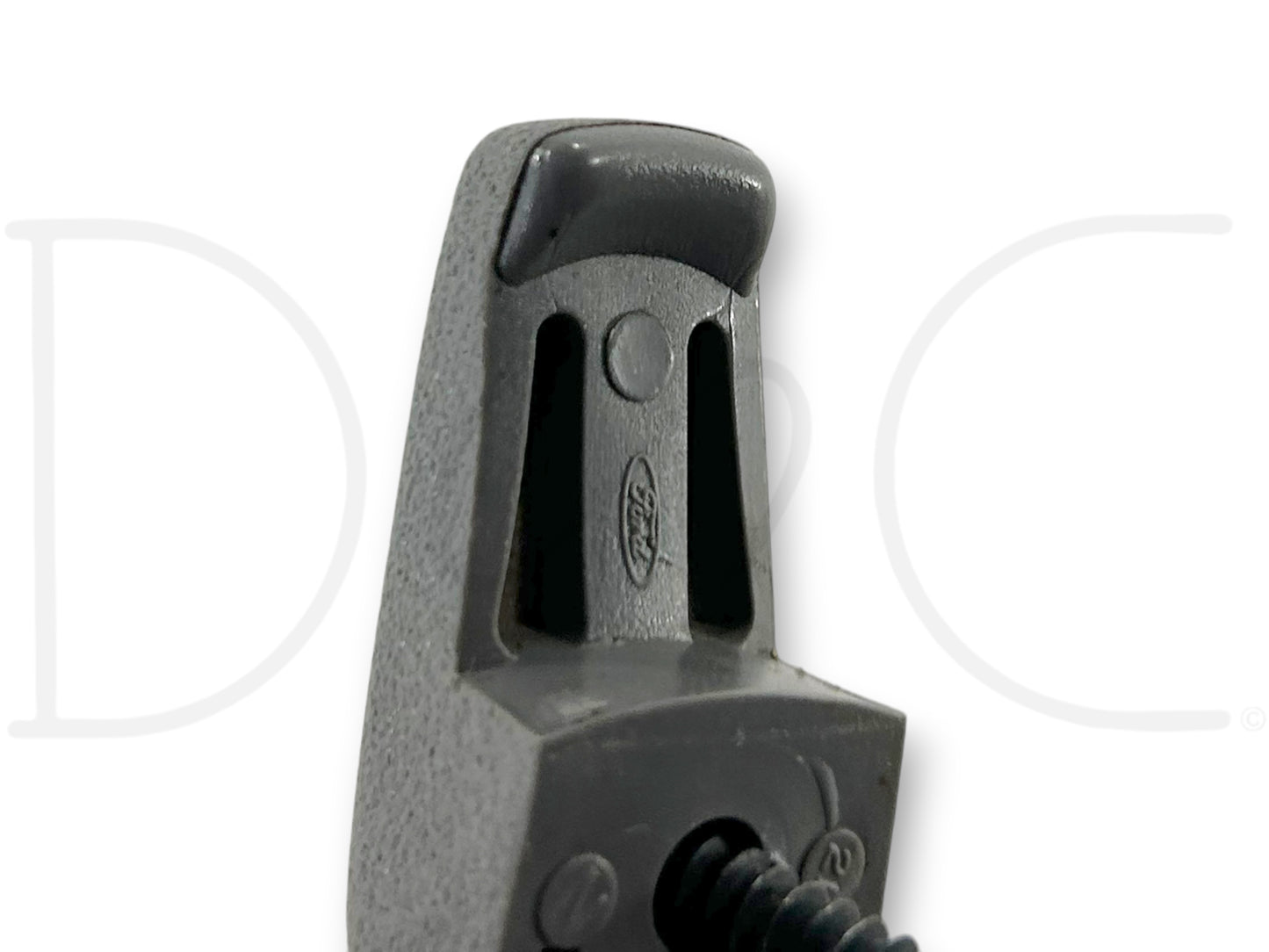 92-97 Ford F250 F350 Roof Ceiling Coat Hanger Clothes Hook Opal Gray OE