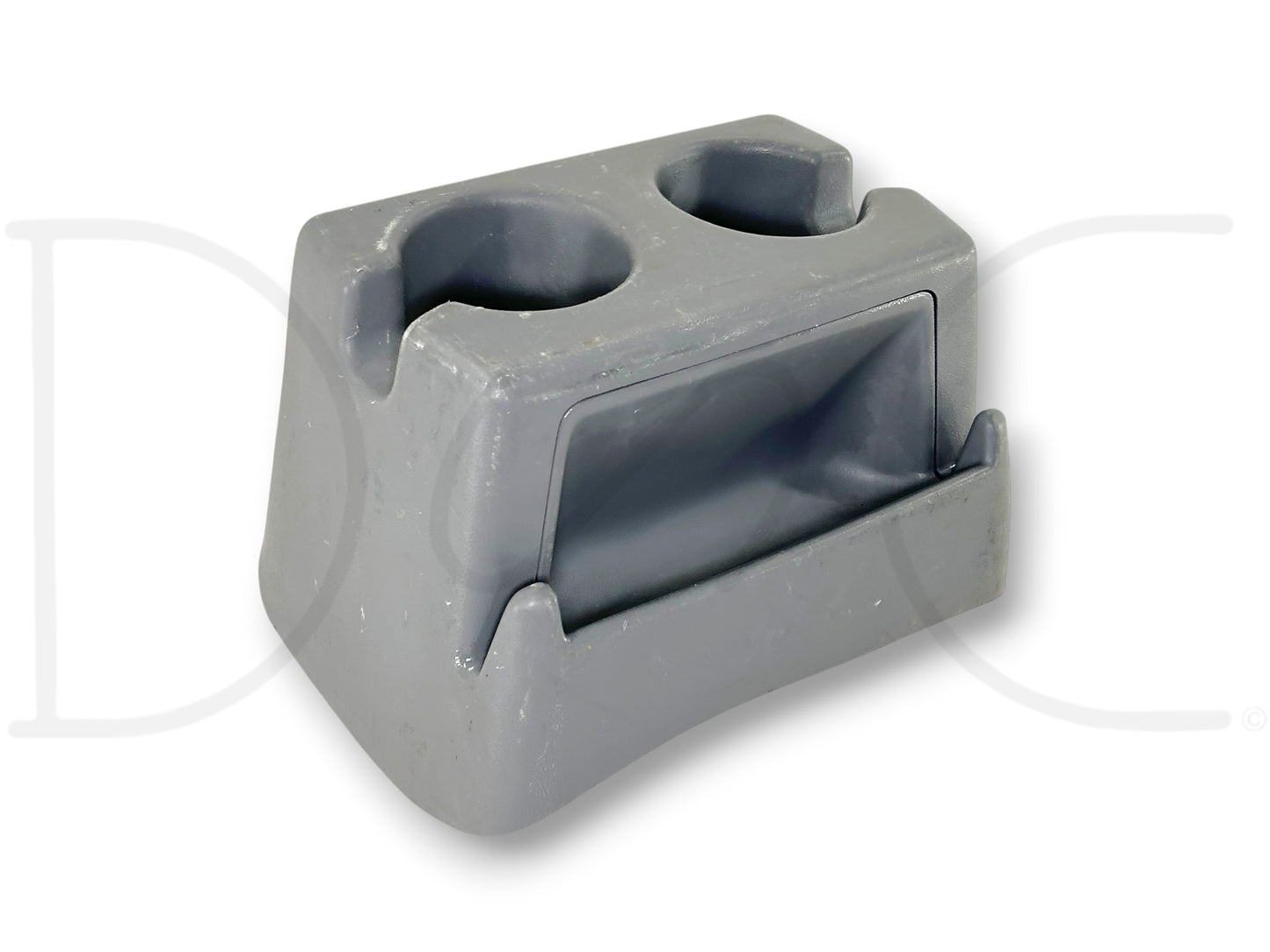 92-97 Ford F250 F350 Bench Seat Center Cupholder Cup Holder Opal Gray OE