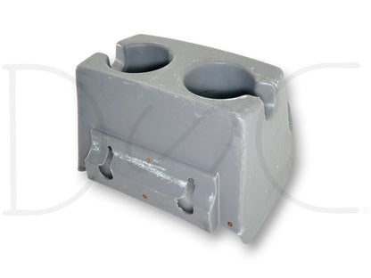 92-97 Ford F250 F350 Bench Seat Center Cupholder Cup Holder Opal Gray OE