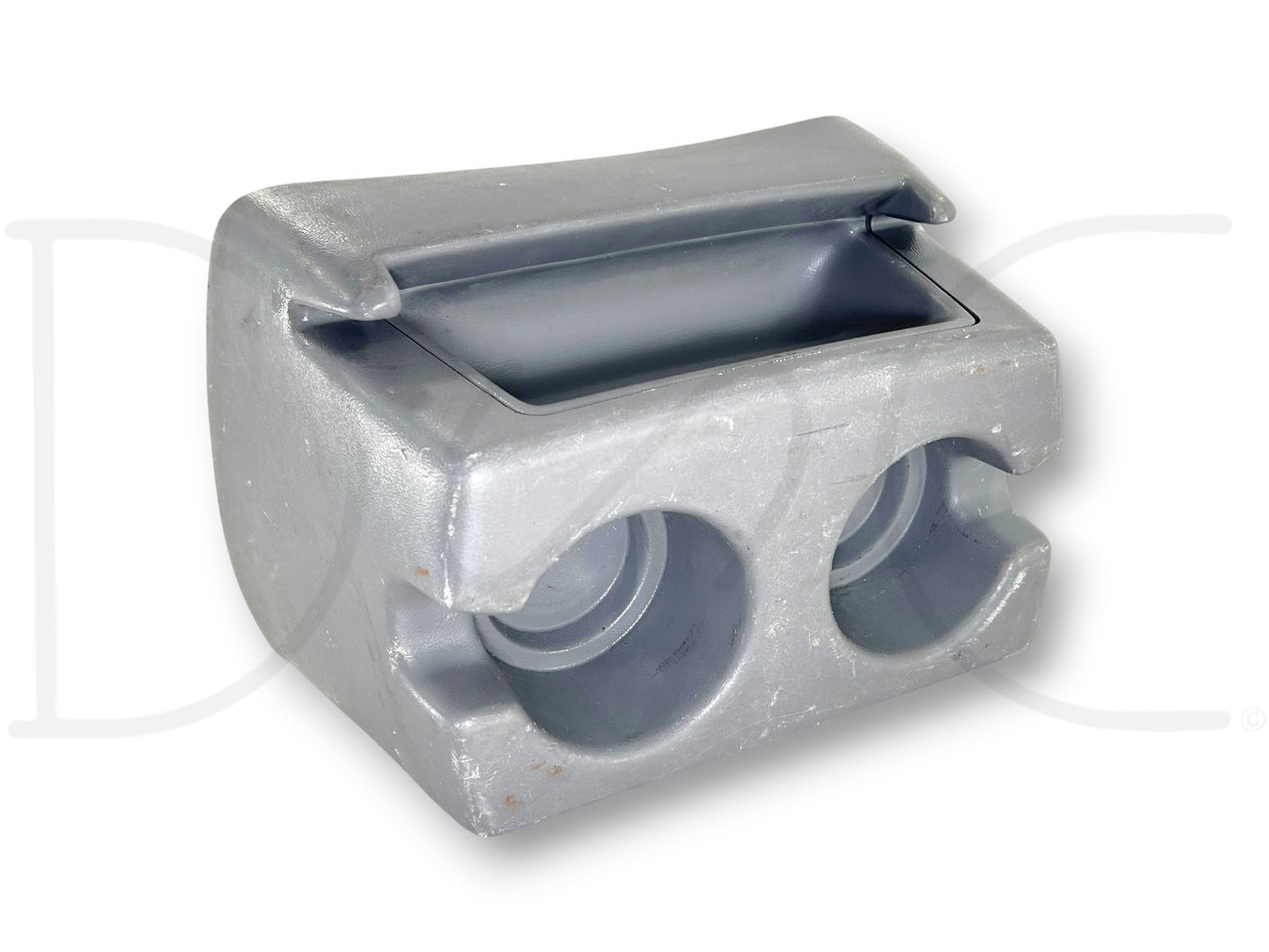 92-97 Ford F250 F350 Bench Seat Center Cupholder Cup Holder Opal Gray OE