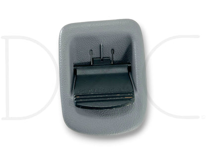 92-97 Ford F250 F350 Truck Dash Power Point 12V Outlet Trim Bezel Opal Gray OEM